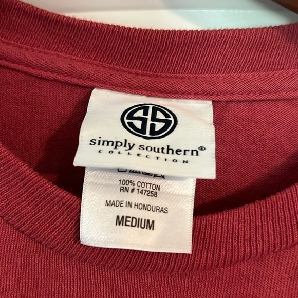 Simply Southern Do Everything With Love T Shirt Medium - Picture 2 of 4